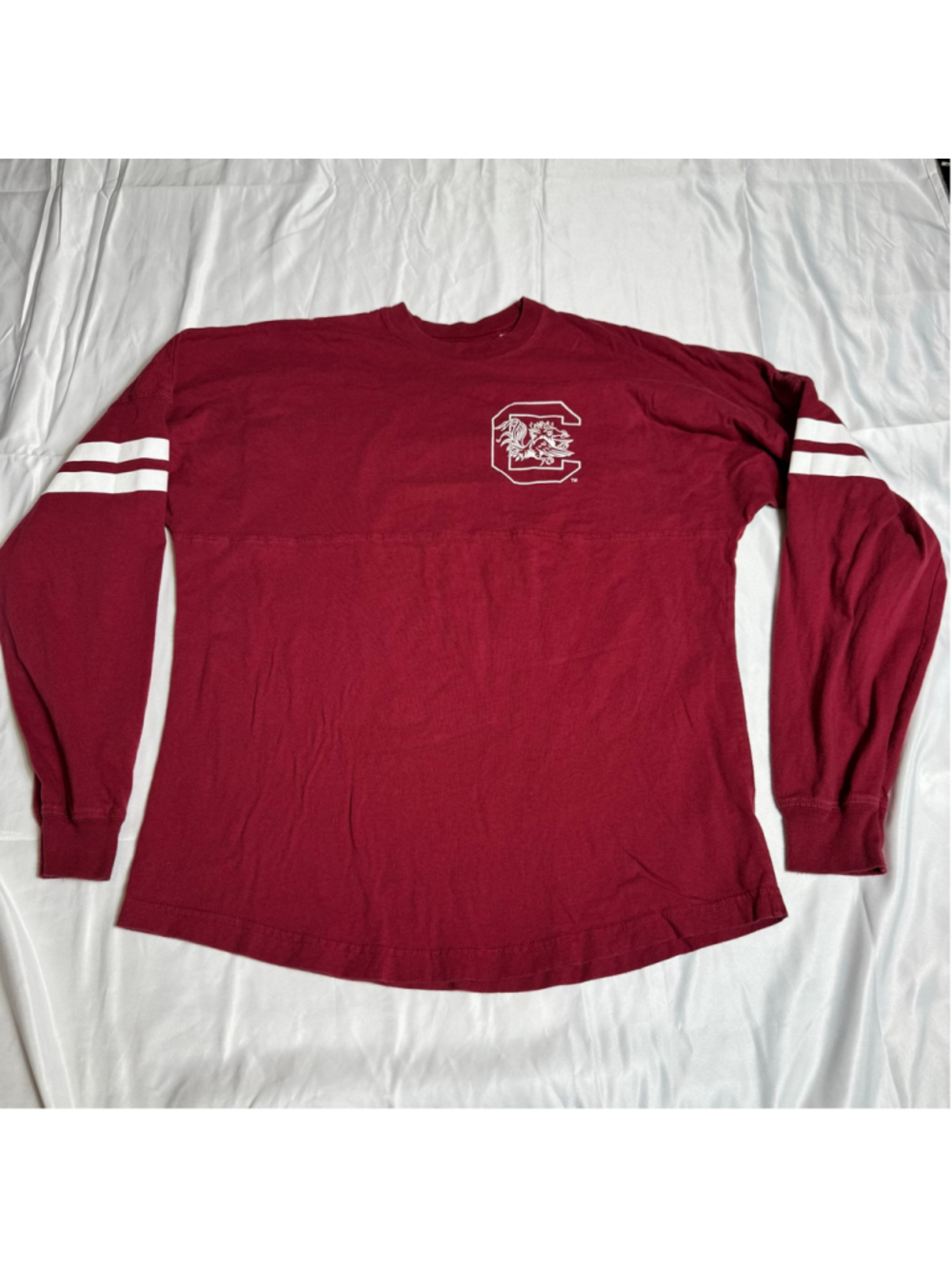 Women's Original League South Carolina Gamecocks Long Sleeve Tee Maroon Small
